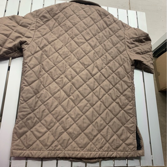 Bottega Veneta Caban Quilted Jacket EU42/US6 Beige Good Used Condition - Picture 14 of 16